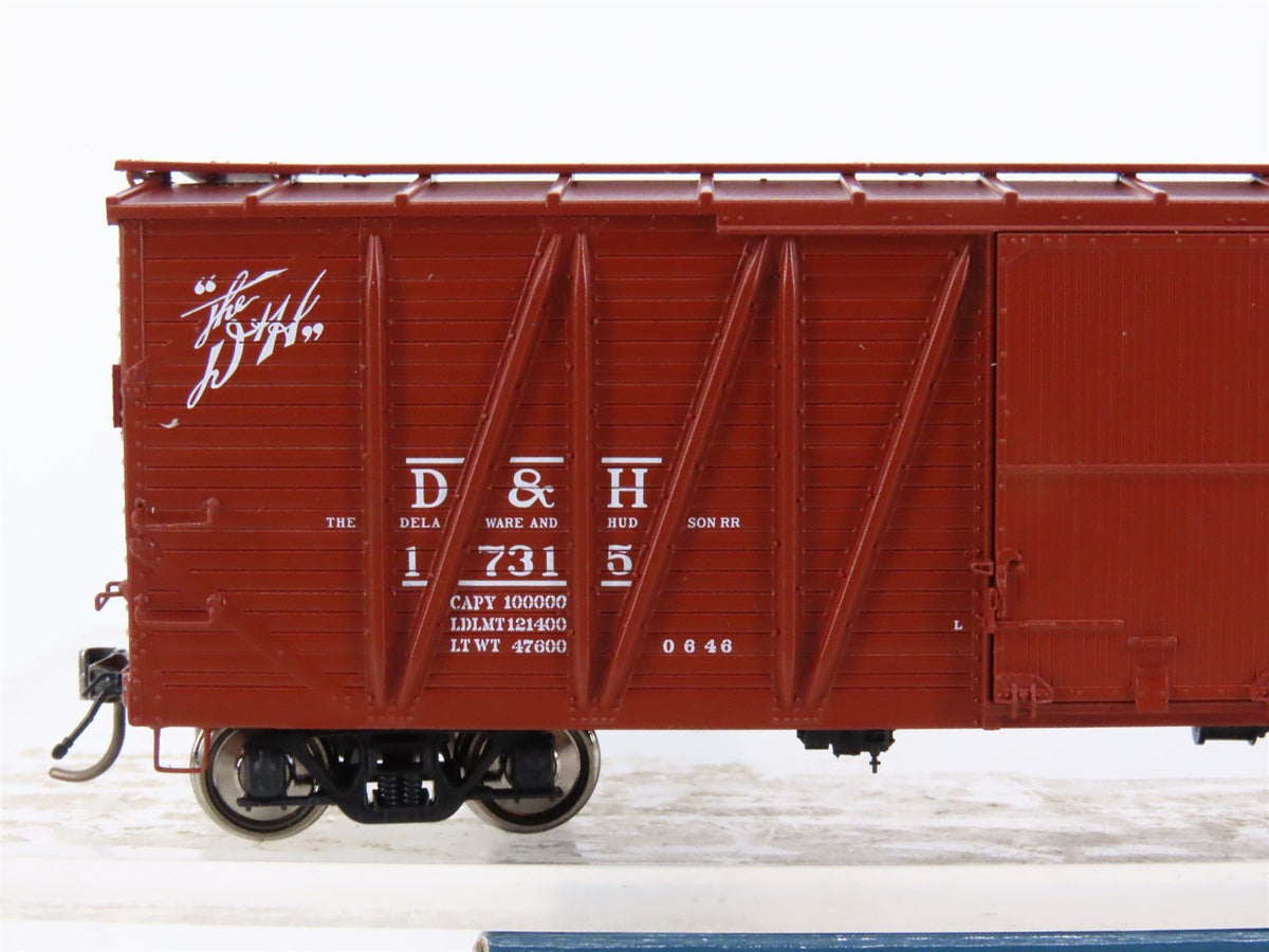 HO Rapido #142007A D&amp;H Delaware &amp; Hudson USRA Single Sheathed Box Car #17315