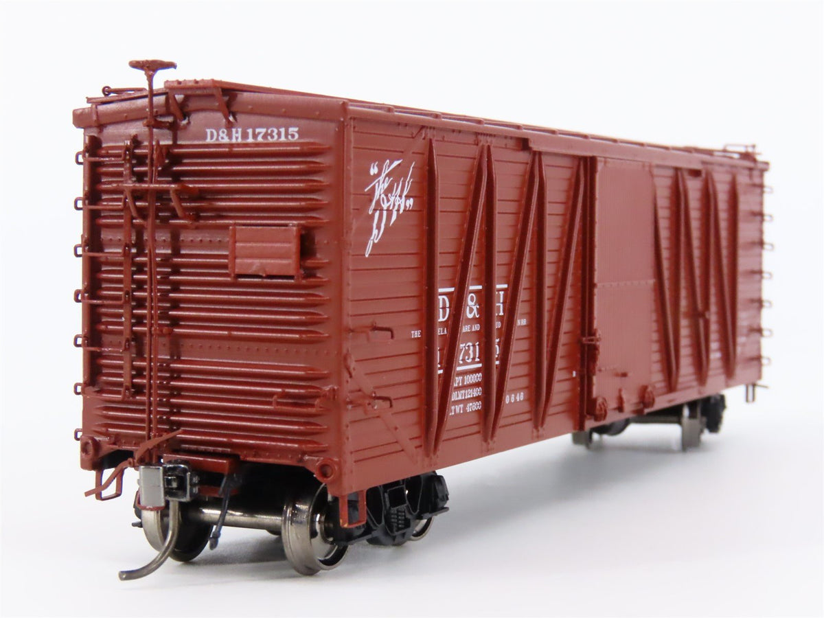 HO Rapido #142007A D&amp;H Delaware &amp; Hudson USRA Single Sheathed Box Car #17315