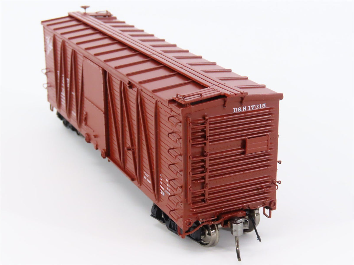 HO Rapido #142007A D&amp;H Delaware &amp; Hudson USRA Single Sheathed Box Car #17315