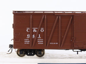 HO Scale Rapido #142004A C&O Chesapeake & Ohio USRA Single Sheathed Box Car #641