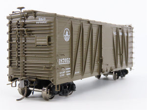 HO Rapido #142002A B&O Baltimore & Ohio USRA Single Sheathed Box Car #187052