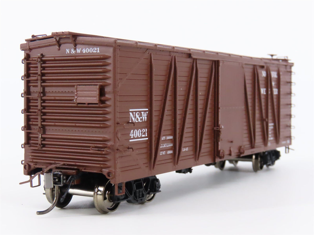 HO Rapido #142009A N&amp;W Norfolk &amp; Western USRA Single Sheathed Box Car #40621