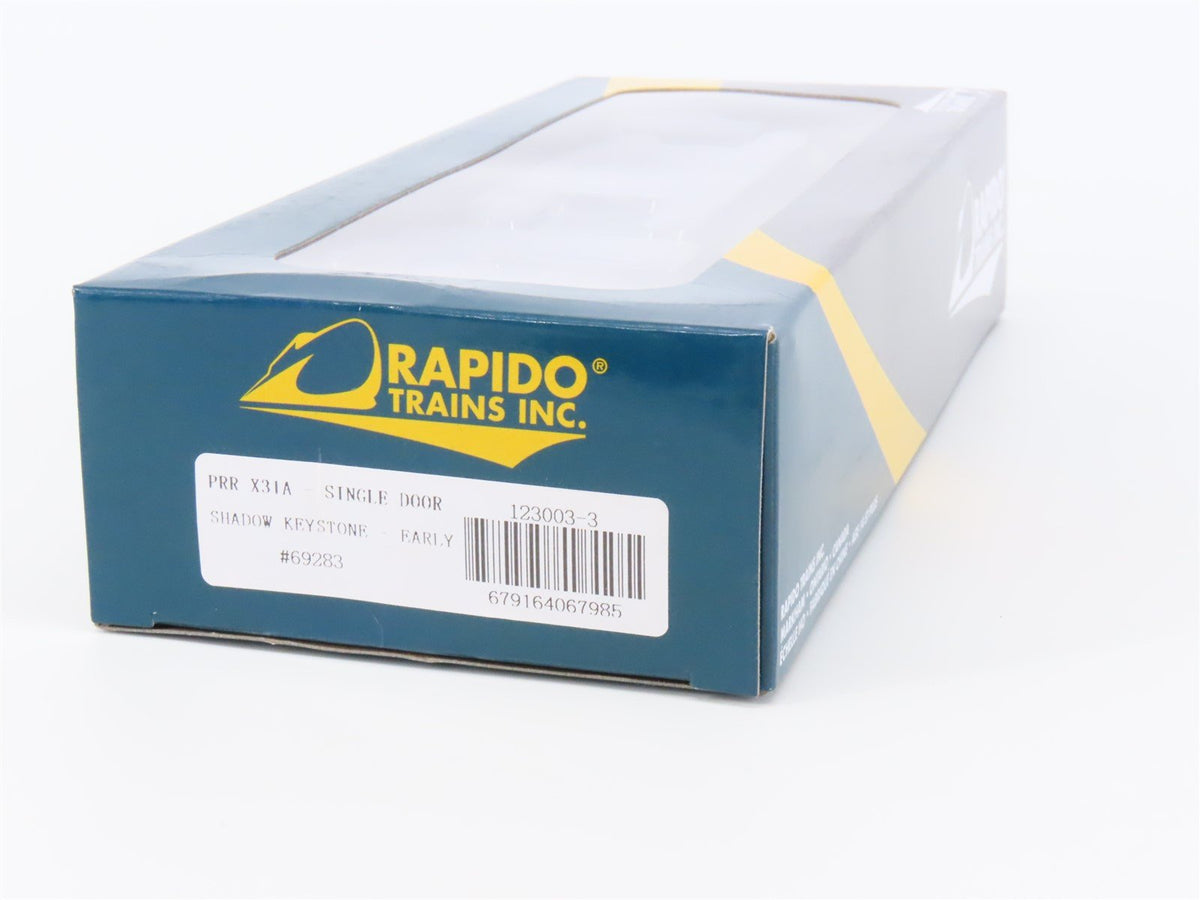 HO Scale Rapido #123003-3 PRR Pennsylvania Shadow Keystone X31A Box Car #69283