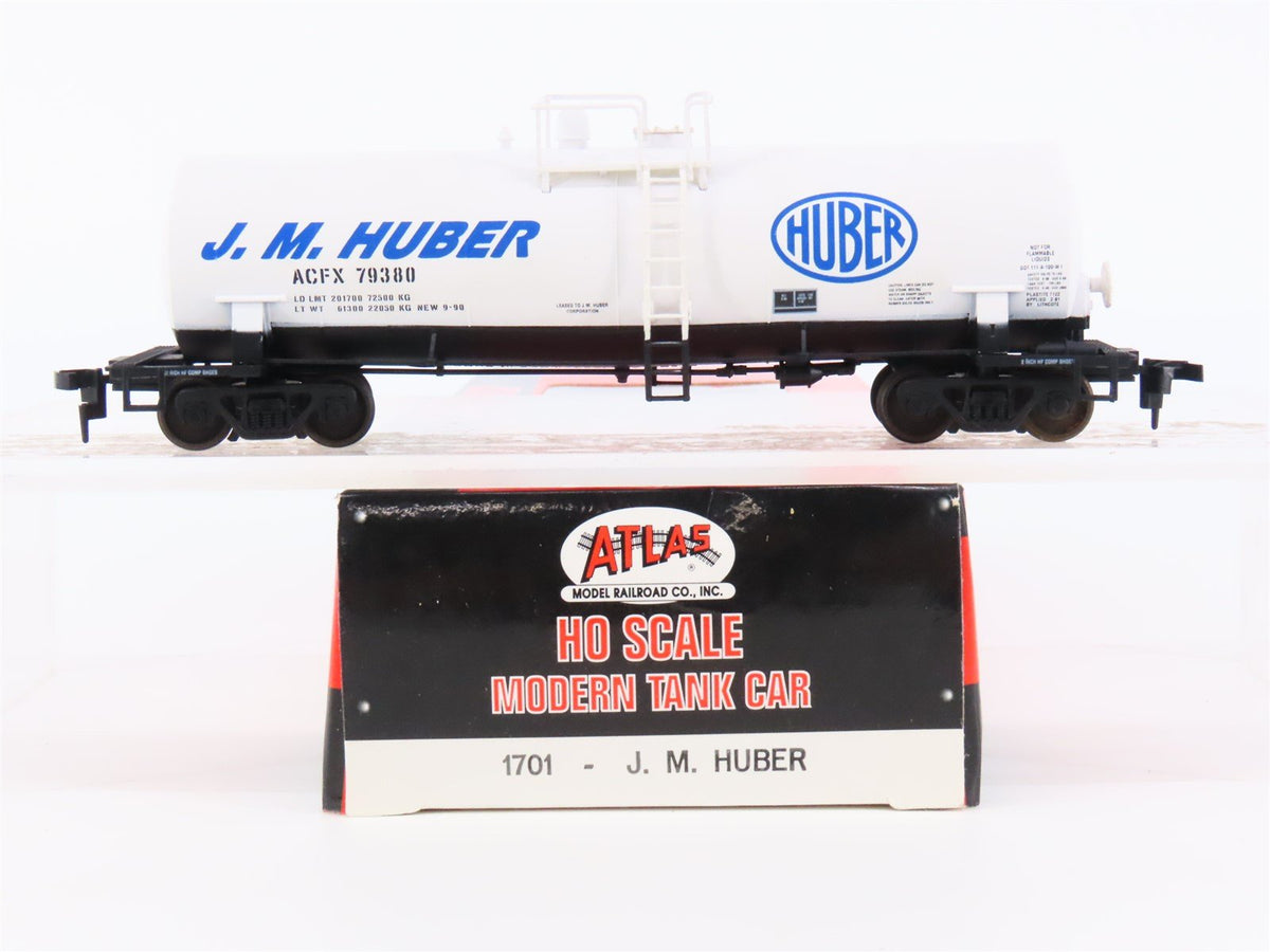 HO Scale Atlas #1701 ACFX J.M. Huber Kaolin Modern Tank Car #79380