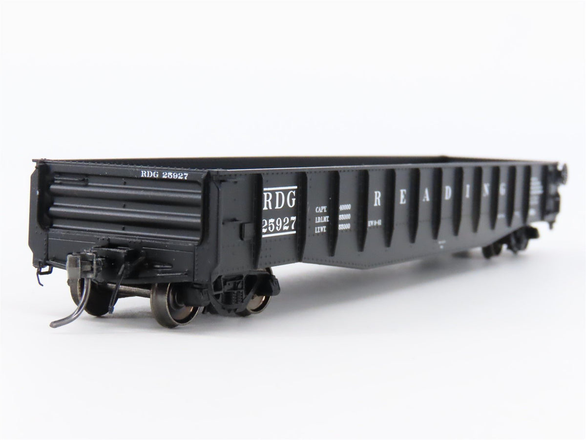 HO Scale Tangent #10916-02 RDG Reading Bethlehem 70-Ton Drop-End Gondola #25927