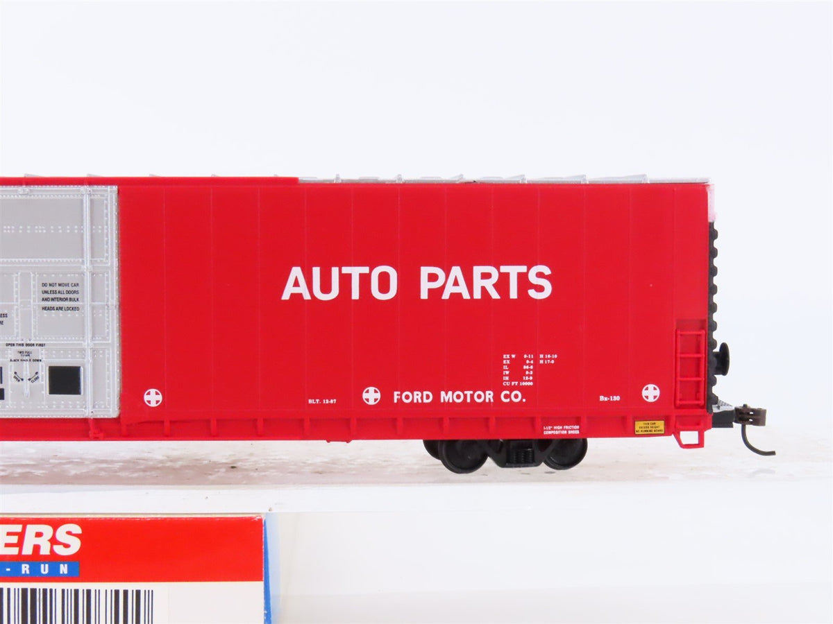 HO Walthers #932-3505 ATSF Santa Fe 86&#39; Hi-Cube 4-Door Auto Parts Box Car #36710