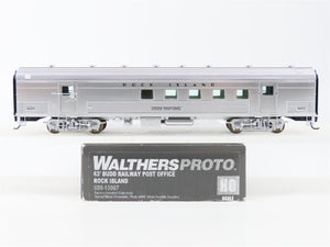 HO Scale Walthers Proto 920-13067 RI Rock Island 63' Budd RPO Passenger #4955