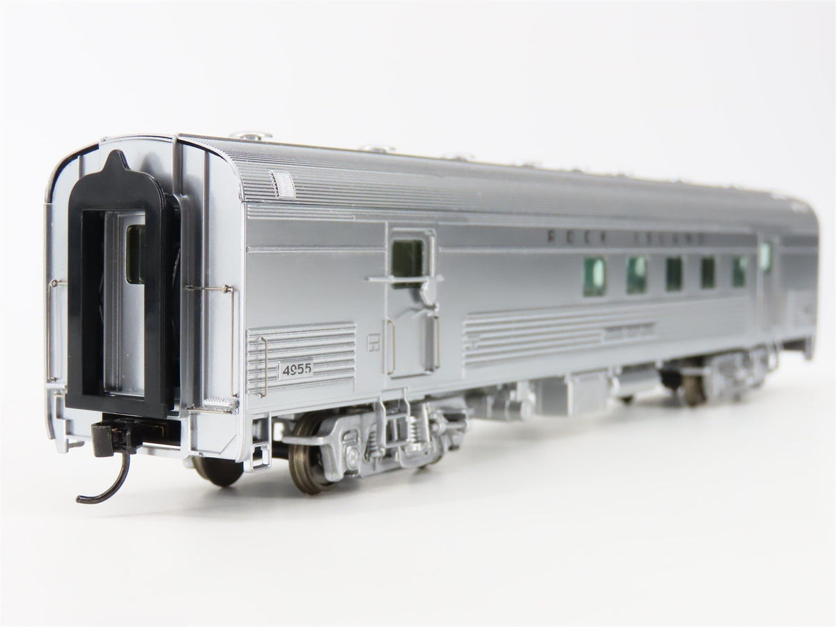 HO Scale Walthers Proto 920-13067 RI Rock Island 63&#39; Budd RPO Passenger #4955