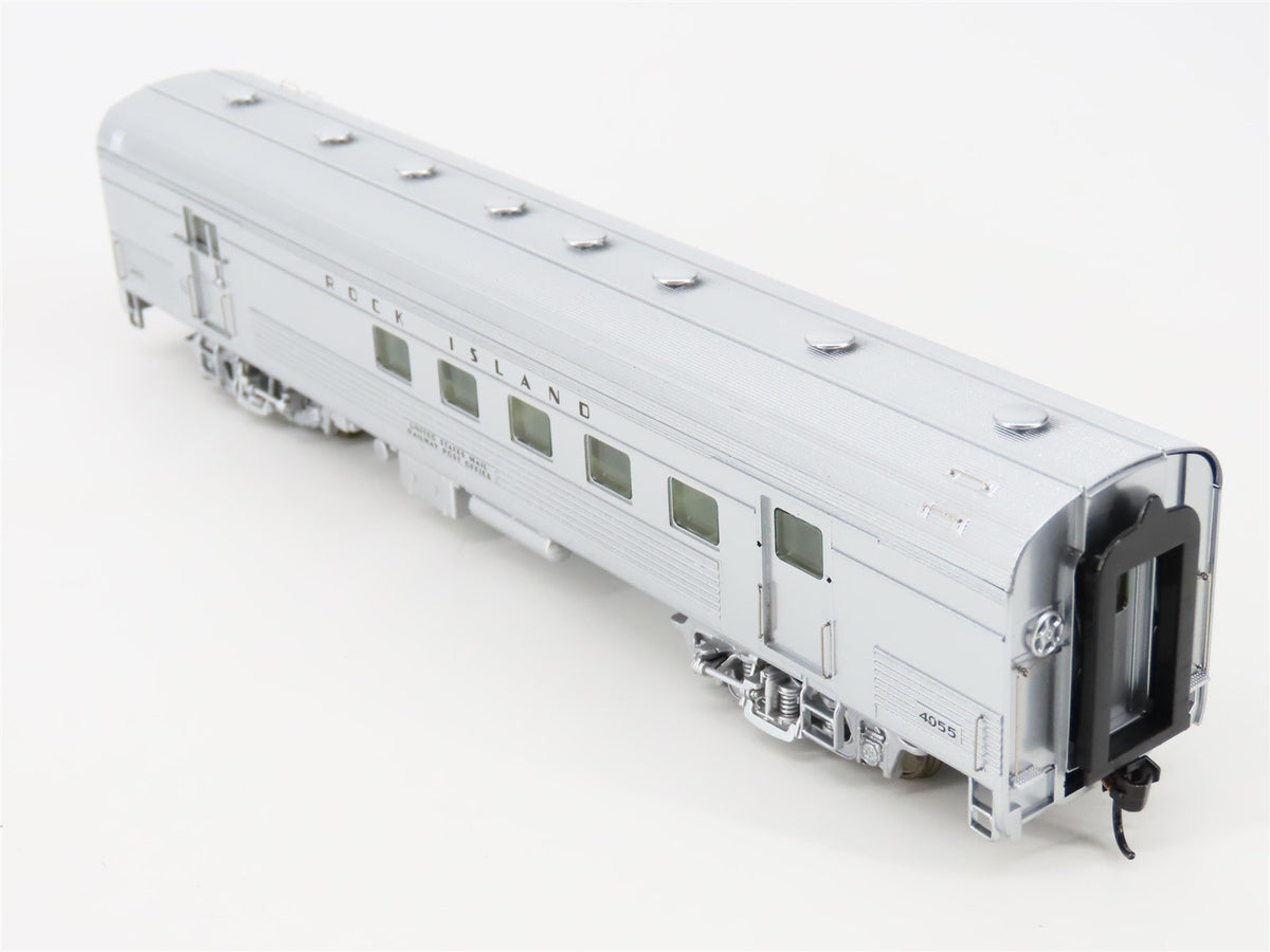 HO Scale Walthers Proto 920-13067 RI Rock Island 63&#39; Budd RPO Passenger #4955