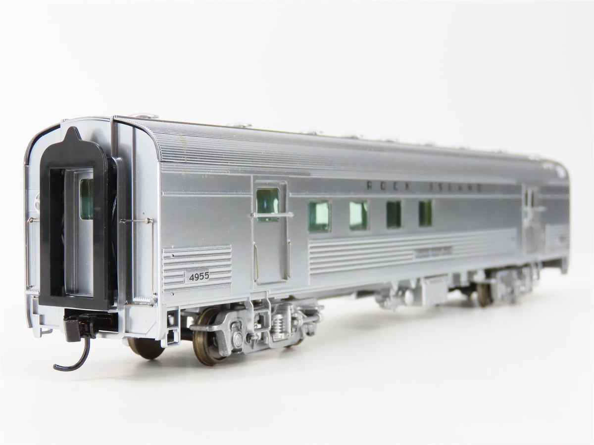 HO Scale Walthers Proto 920-13067 RI Rock Island 63&#39; Budd RPO Passenger #4955