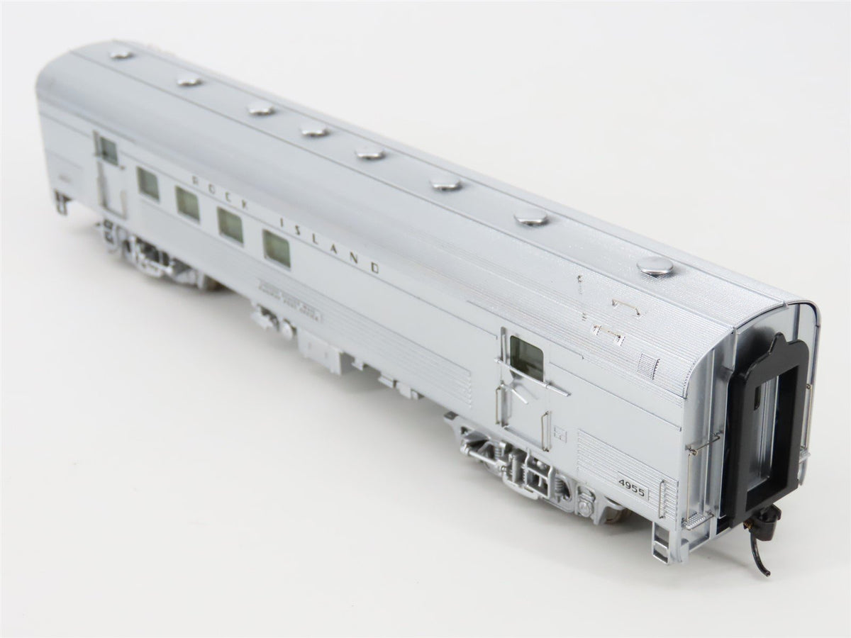 HO Scale Walthers Proto 920-13067 RI Rock Island 63&#39; Budd RPO Passenger #4955