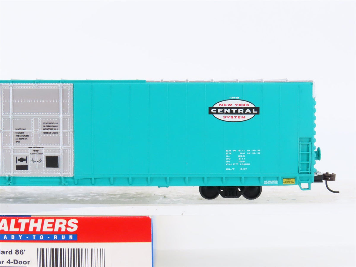 HO Scale Walthers #932-3503 NYC New York Central 86&#39; Hi-Cube Box Car #67644