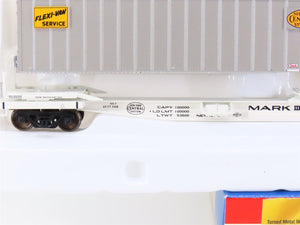 HO Walthers Gold Line 932-3925 NYC New York Central Flat Car #504100 w/ Trailers