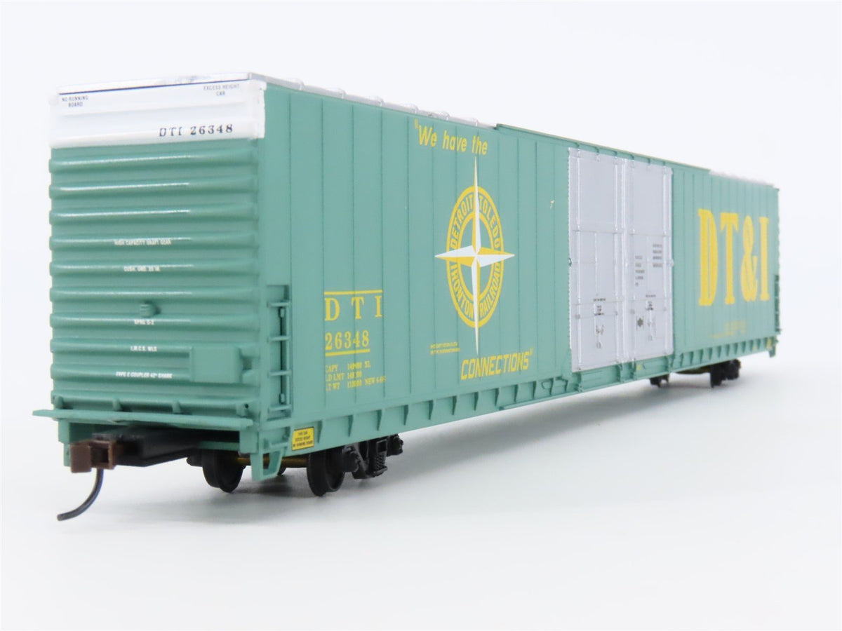 HO Walthers #932-23516 DT&amp;I Detroit Toledo &amp; Ironton 86&#39; Hi-Cube Box Car 2-Pack