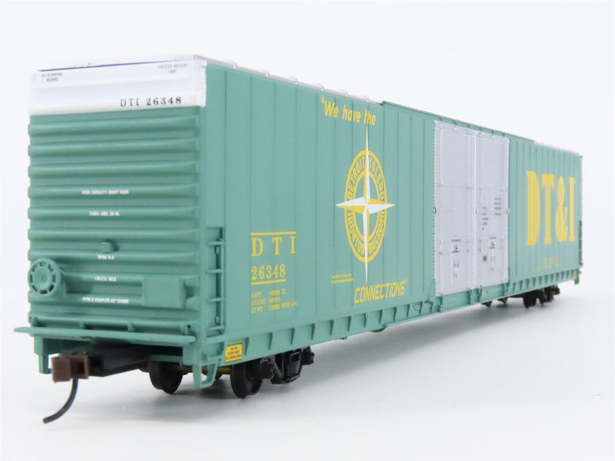 HO Walthers #932-23516 DT&amp;I Detroit Toledo &amp; Ironton 86&#39; Hi-Cube Box Car 2-Pack