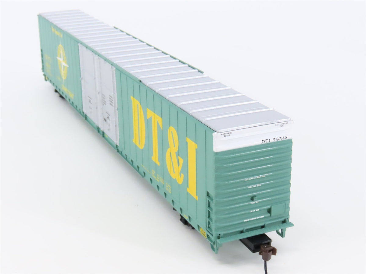 HO Walthers #932-23516 DT&amp;I Detroit Toledo &amp; Ironton 86&#39; Hi-Cube Box Car 2-Pack