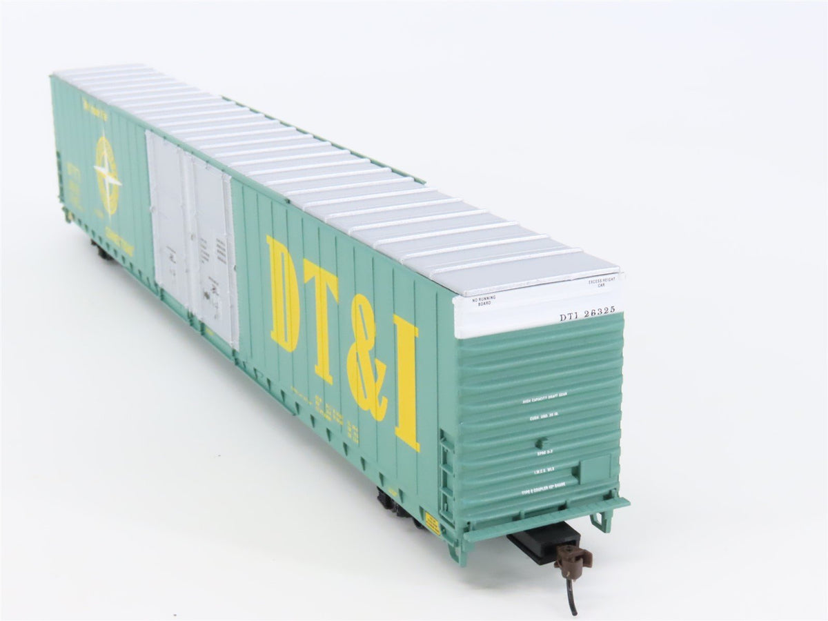 HO Walthers #932-23516 DT&amp;I Detroit Toledo &amp; Ironton 86&#39; Hi-Cube Box Car 2-Pack