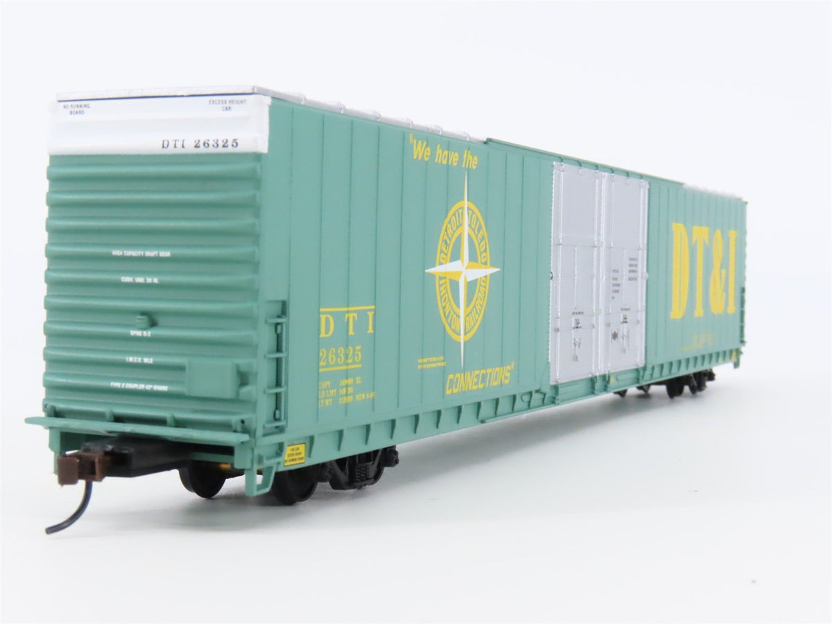 HO Walthers #932-23516 DT&amp;I Detroit Toledo &amp; Ironton 86&#39; Hi-Cube Box Car 2-Pack