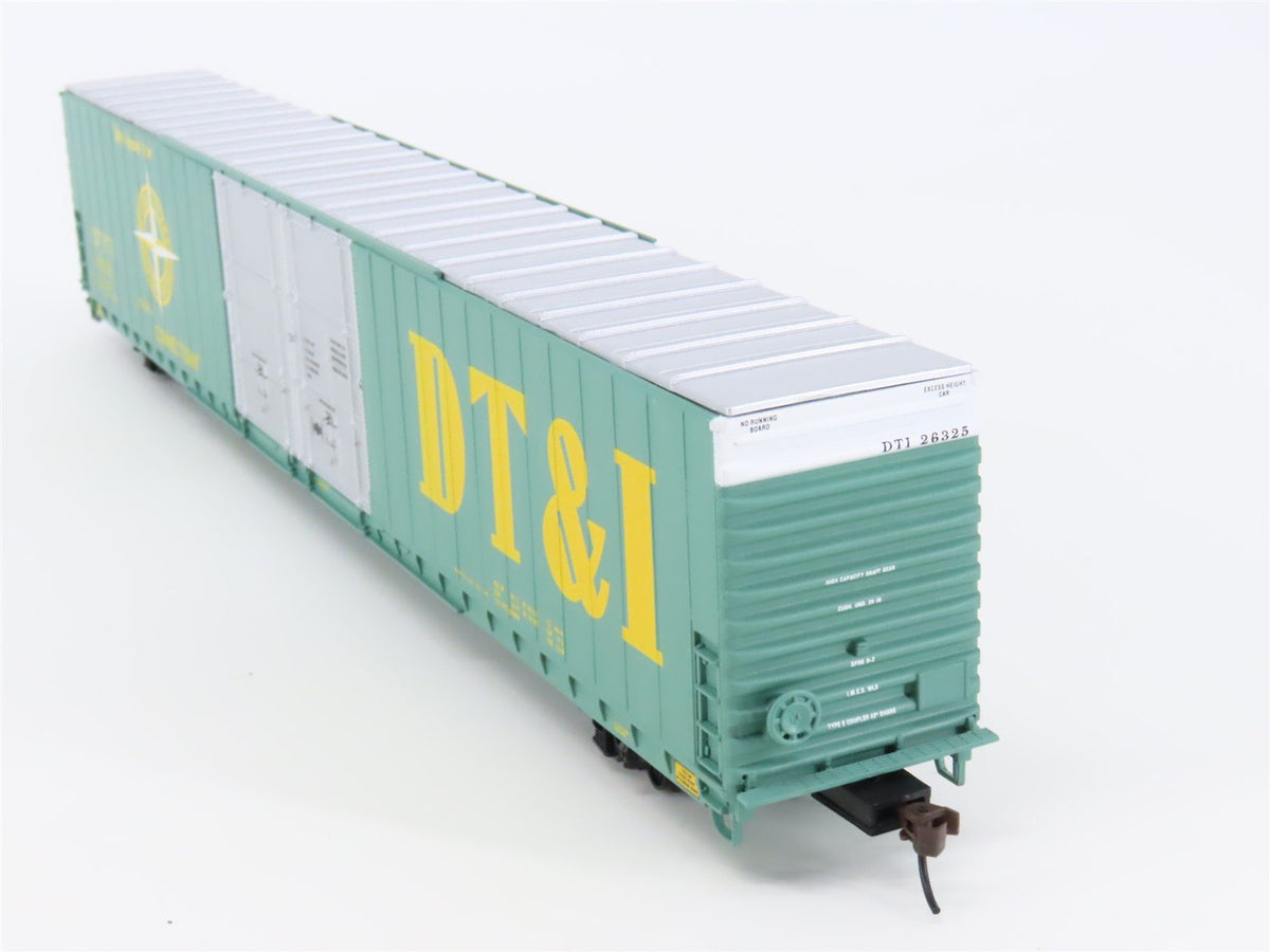 HO Walthers #932-23516 DT&amp;I Detroit Toledo &amp; Ironton 86&#39; Hi-Cube Box Car 2-Pack