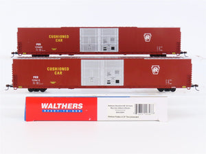 HO Scale Walthers #932-23501 PRR Pennsylvania 86' Hi-Cube Box Car 2-Pack