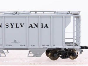 HO Atlas Limited Edition #1100 PRR Pennsylvania 2-Bay Covered Hoppers 3-Pack