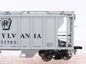 HO Atlas Limited Edition #1100 PRR Pennsylvania 2-Bay Covered Hoppers 3-Pack