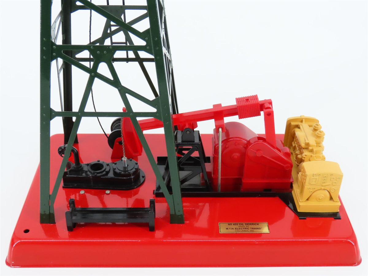 O 1/48 Scale MTH RailKing 30-9027 #455 Operating Oil Derrick