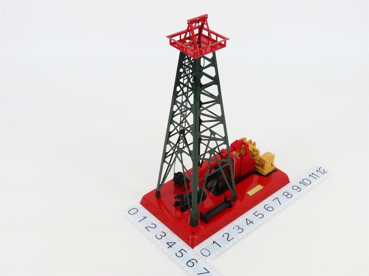 O 1/48 Scale MTH RailKing 30-9027 #455 Operating Oil Derrick