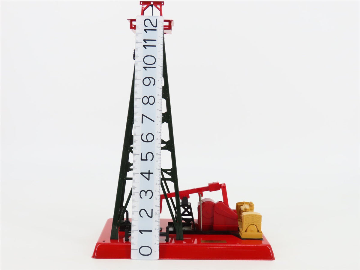 O 1/48 Scale MTH RailKing 30-9027 #455 Operating Oil Derrick