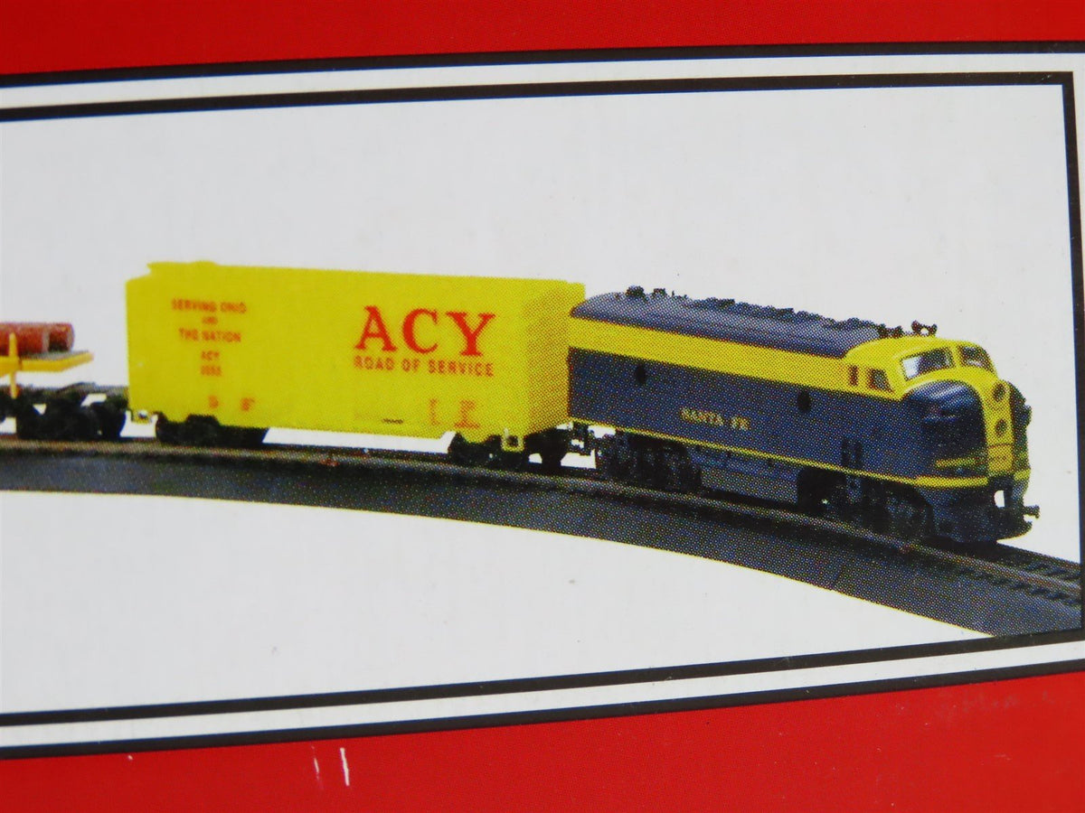 HO Scale Life-Like 433-8693 &quot;Rolling Rails&quot; Diesel Freight Train Set - Sealed