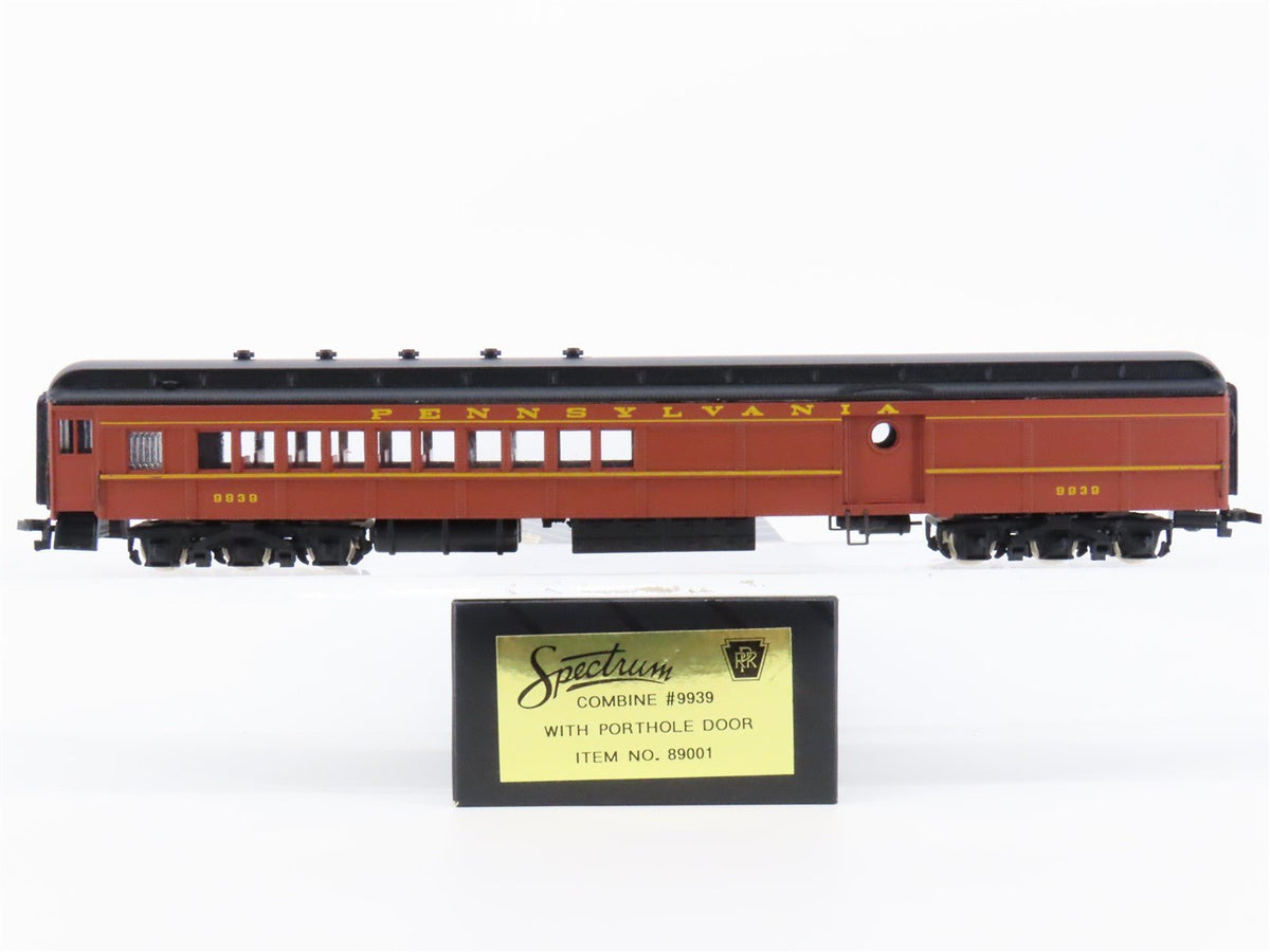 HO Scale Bachmann Spectrum 89001 PRR Pennsylvania Combine Passenger Car #9939