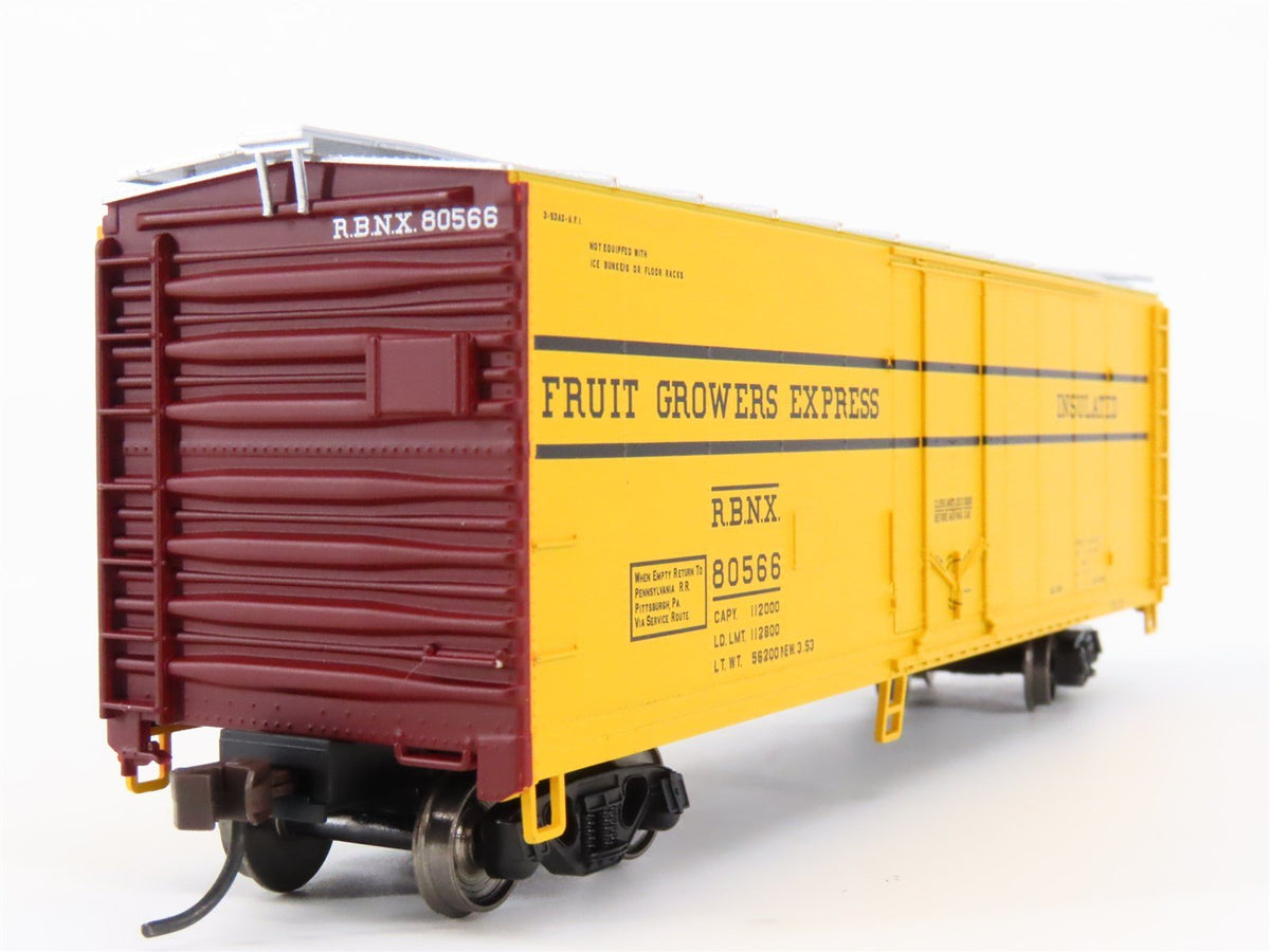 HO Scale Atlas Trainman 20001622 RBNX Fruit Growers Express 40&#39; Box Car #80566