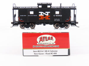 HO Scale Atlas 6314-1 NH New Haven Railroad NE-6 Caboose #C-660