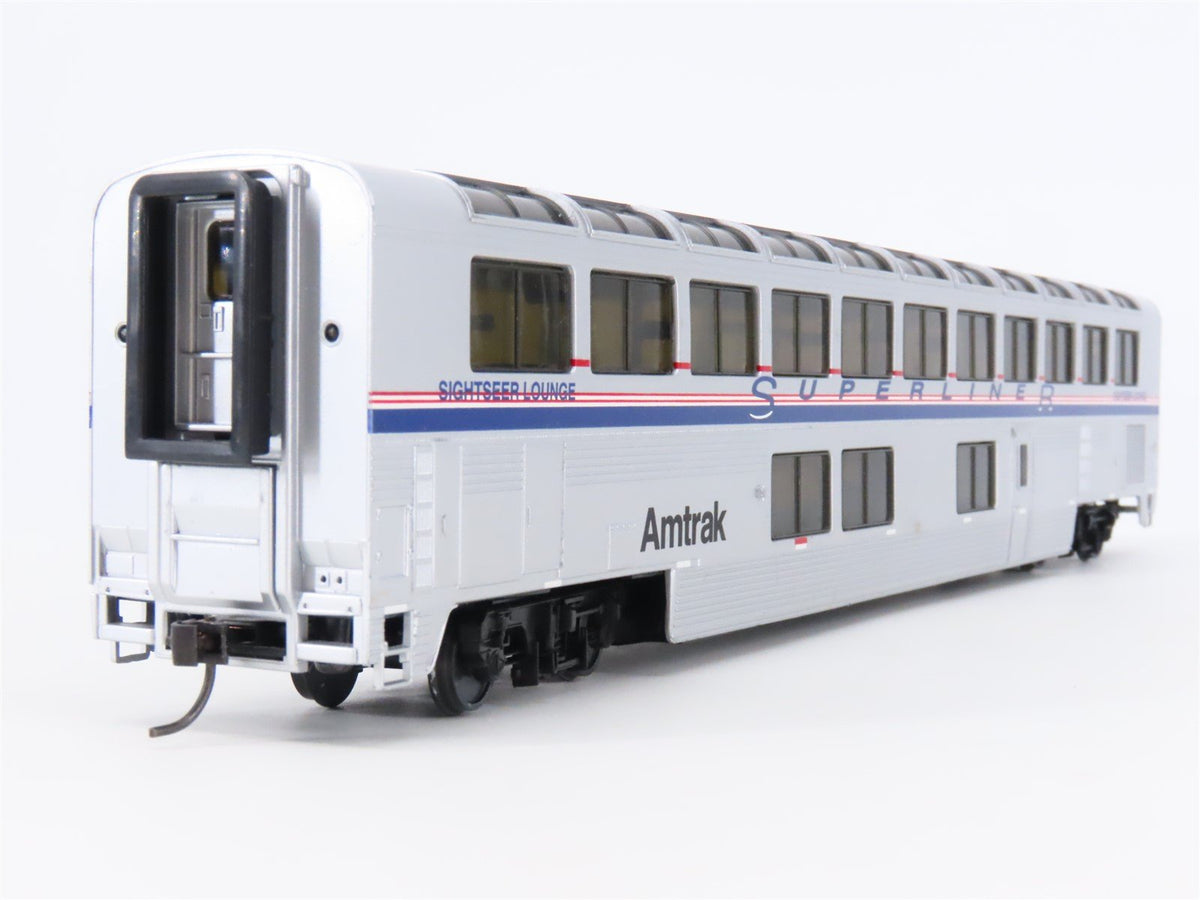 HO Scale Walthers 932-6193 AMTK Amtrak Superliner I Lounge Passenger Car