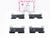 HO Scale Stewart Kit #10613 PRR Pennsylvania Railroad Ore Car 4-Pack