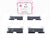 HO Scale Stewart Kit #10606 PRR Pennsylvania Railroad Ore Car 4-Pack