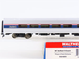 HO Scale Walthers 932-6203 AMTK Amtrak 85' Amfleet II Coach Passenger Car