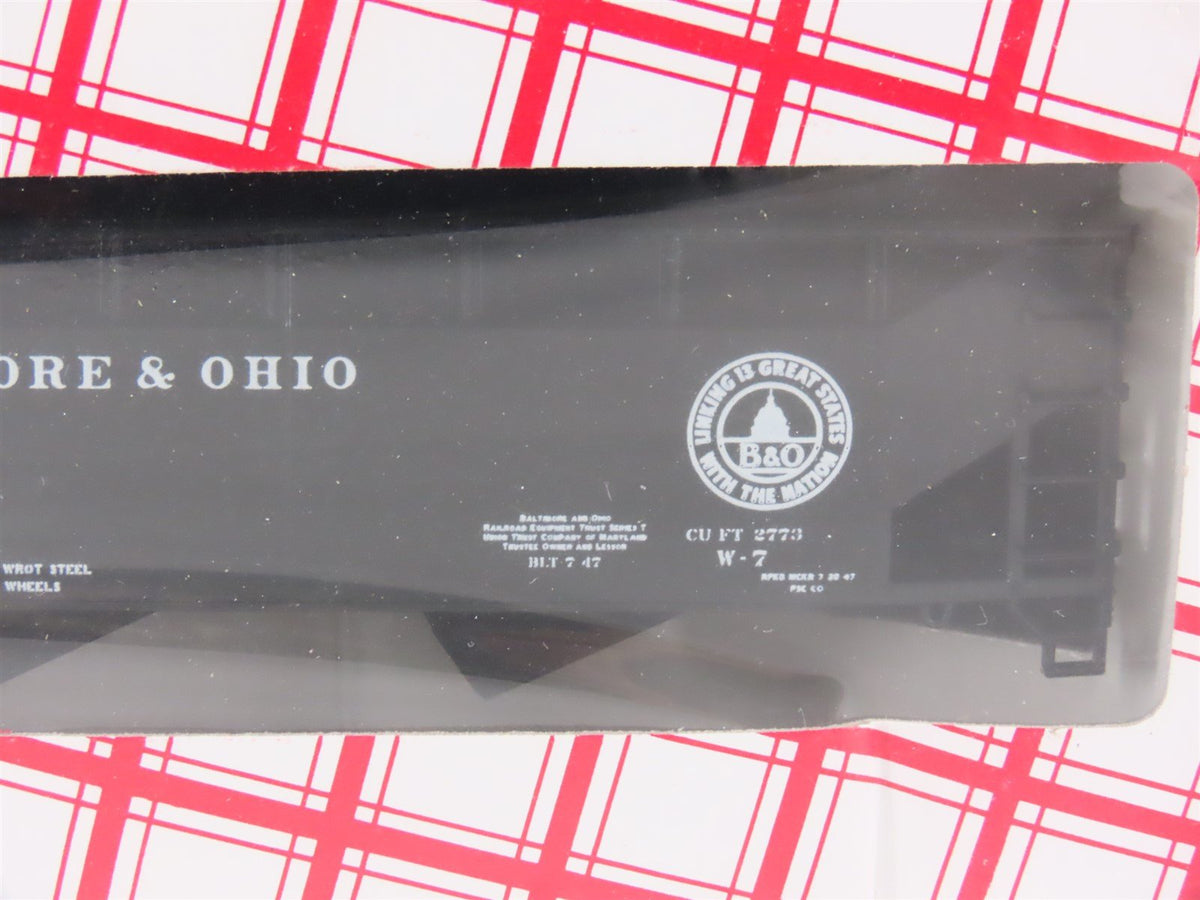 HO Scale Stewart Kit #10302 B&amp;O Baltimore &amp; Ohio 3-Bay Hopper 6-Pack - Sealed