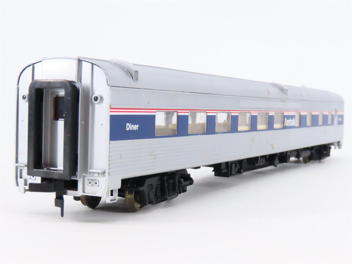 HO Scale Walthers 932-6324 AMTK Amtrak 85&#39; Budd Grill-Diner Passenger Car