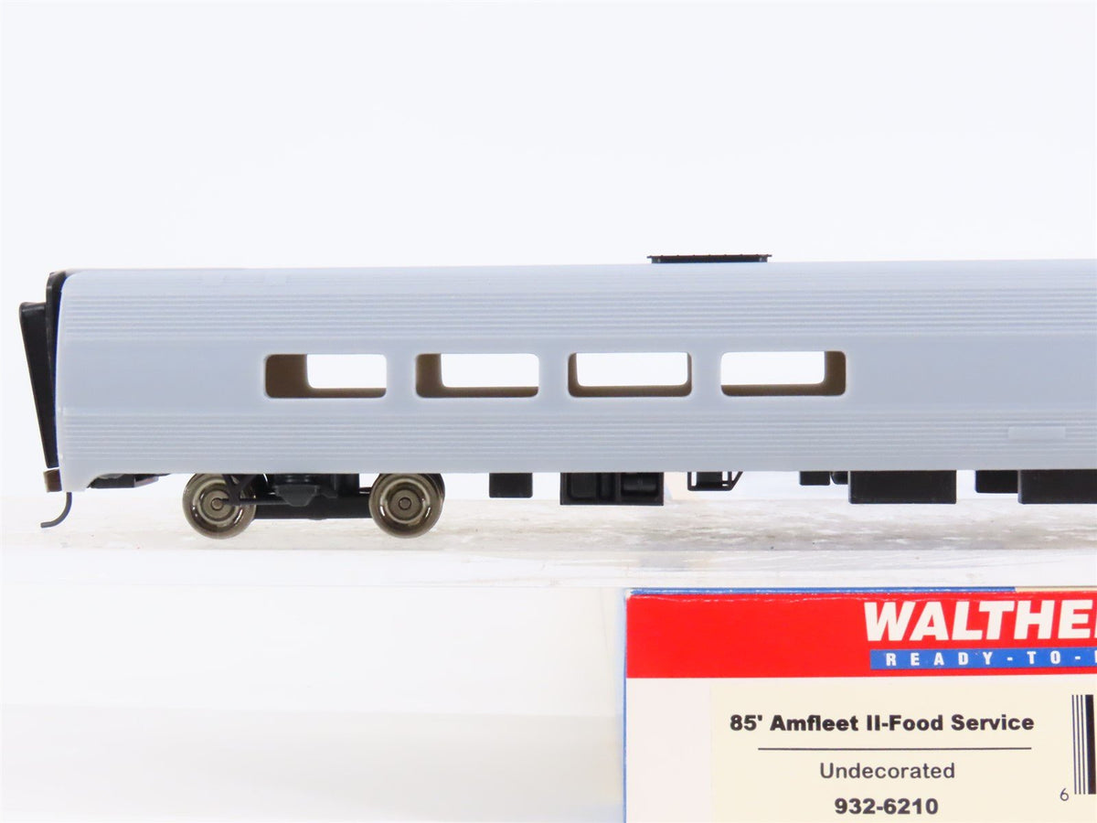 HO Scale Walthers 932-6210 Undecorated 85&#39; Amfleet Food Service Passenger Car