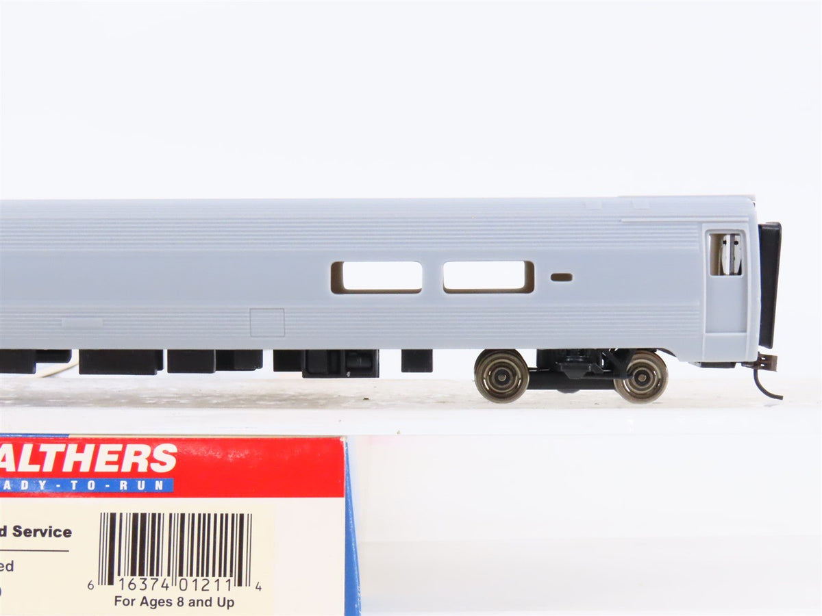 HO Scale Walthers 932-6210 Undecorated 85&#39; Amfleet Food Service Passenger Car