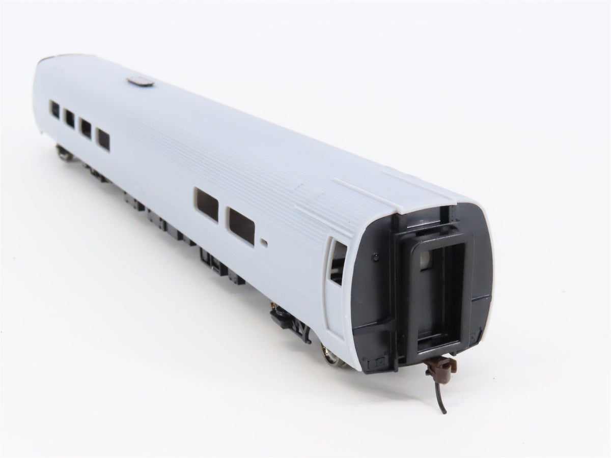 HO Scale Walthers 932-6210 Undecorated 85&#39; Amfleet Food Service Passenger Car