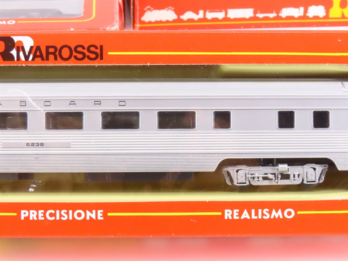 LOT of 8 HO Rivarossi PRR/FEC/SAL/SL-SF Pullman, Sleeper &amp; Coach Passenger Cars