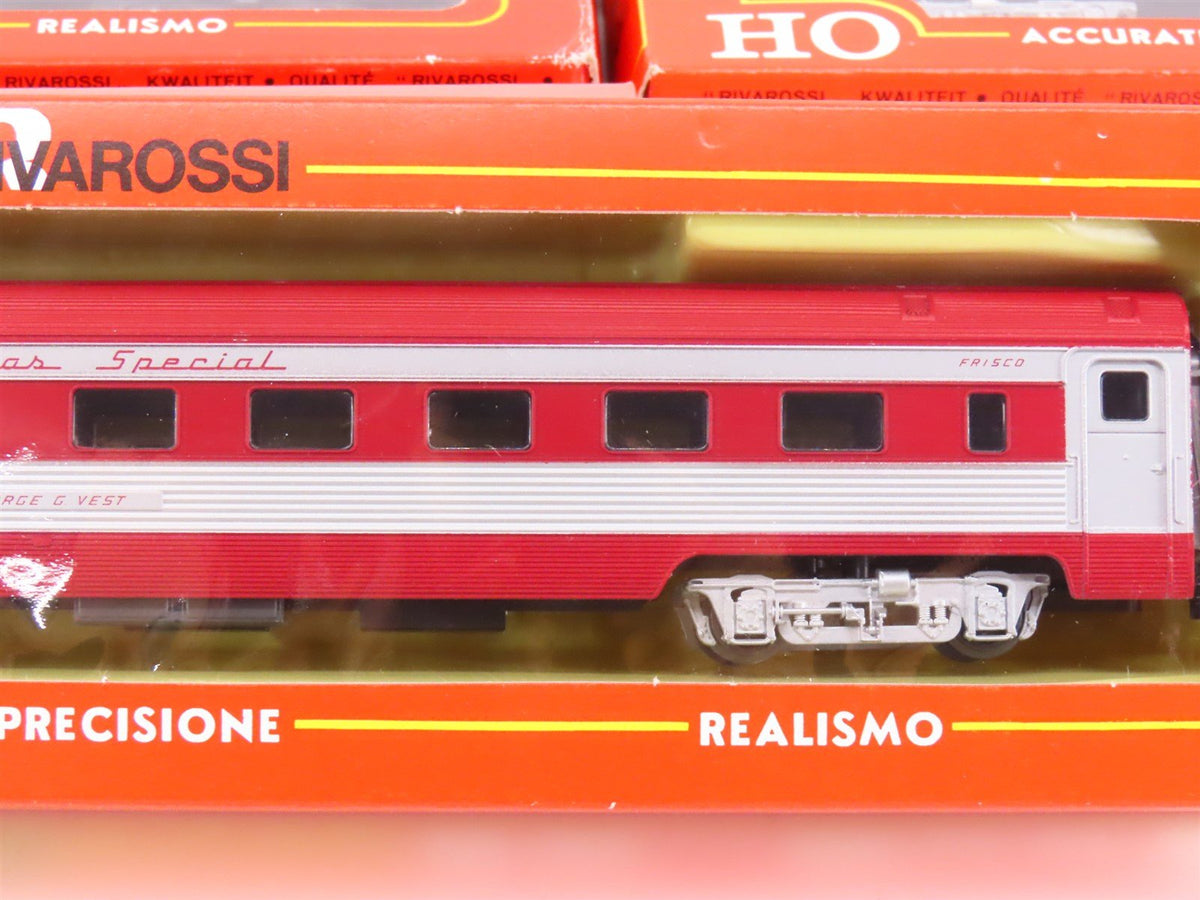 LOT of 8 HO Rivarossi PRR/FEC/SAL/SL-SF Pullman, Sleeper &amp; Coach Passenger Cars