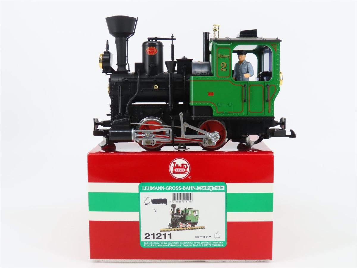 G Scale LGB 21211 StLB Styian State 0-4-0T Steam Locomotive #2 &quot;Stainz&quot;