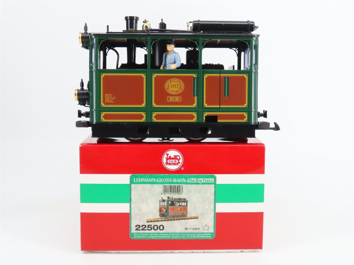 G LGB 22500 Lehmann Lokomotivfabrik 0-4-0 Steam Tram #29 &quot;Elias&quot; - DCC Ready