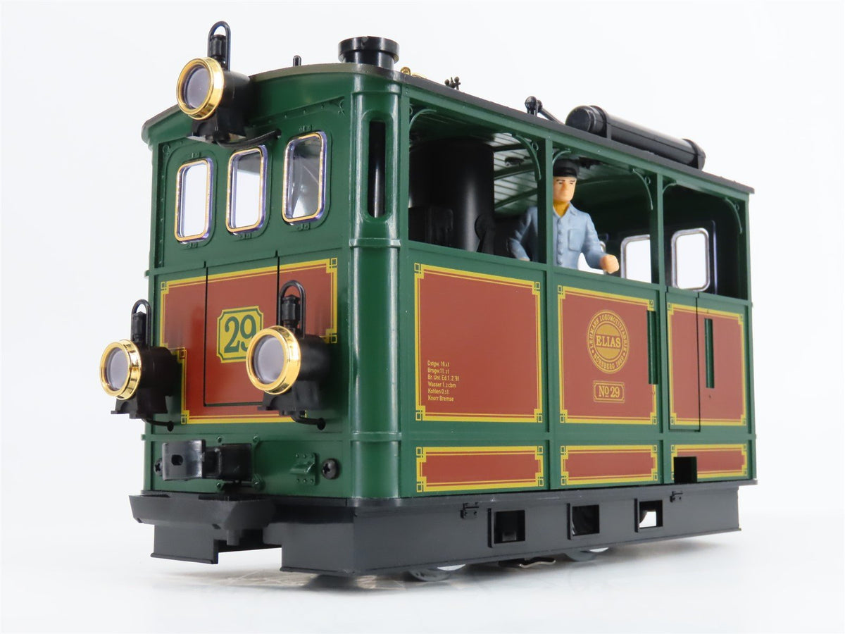 G LGB 22500 Lehmann Lokomotivfabrik 0-4-0 Steam Tram #29 &quot;Elias&quot; - DCC Ready