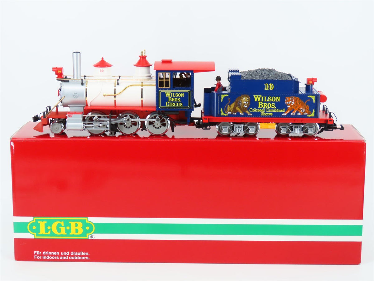 G Scale LGB Limited Edition 24192 Wilson Bros. Circus 2-6-0 Mogul Steam w/ Sound