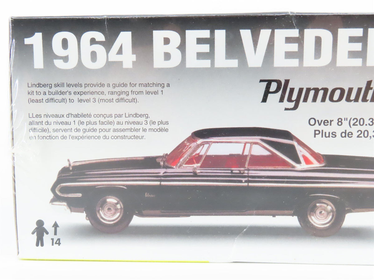 1/25 Scale Lindberg Kit #72183 1964 Belvedere Plymouth Model Car - Sealed