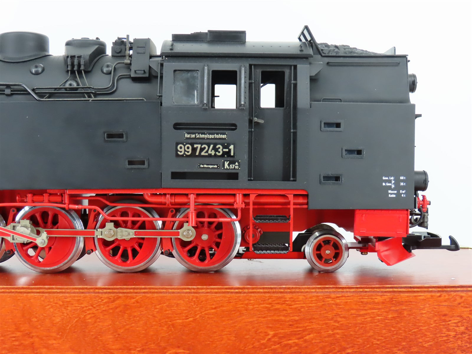 G Scale LGB BRASS 20811 Harzer Schmalspurbahn 2-10-2T BR 99 Steam w/ Sound